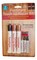 Handy Housewares 7 Piece Wood Touch Up Repair Kit - For Wood Furniture & Flooring - 3 Markers, 3 Sticks and 1 Sharpener